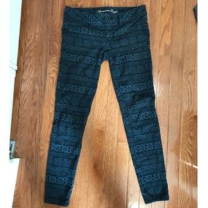 American Eagle Printed Jeggings